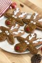 <p>Transform a classic <a href="https://www.goodhousekeeping.com/food-recipes/dessert/g4016/gingerbread-cookies/" rel="nofollow noopener" target="_blank" data-ylk="slk:gingerbread;elm:context_link;itc:0;sec:content-canvas" class="link ">gingerbread</a> man into Rudolph and his pals. Use brown and white frosting to create the reindeer head and antlers. Top it off with Red Hots or red M&M's for Rudolph's famous nose. </p><p><a class="link " href="https://www.amazon.com/Happy-Gingerbread-Man-Cookie-Cutter/dp/B01M8II4T2?tag=syn-yahoo-20&ascsubtag=%5Bartid%7C10055.g.2943%5Bsrc%7Cyahoo-us" rel="nofollow noopener" target="_blank" data-ylk="slk:Shop Now;elm:context_link;itc:0;sec:content-canvas">Shop Now</a><br></p>