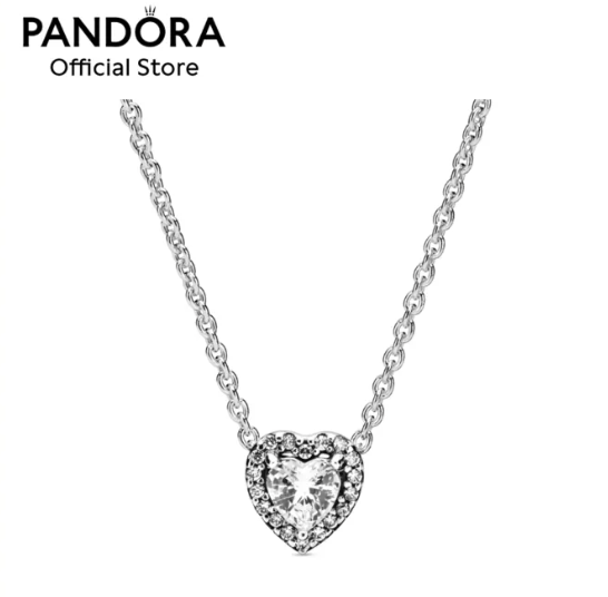 Pandora Elevated Heart Necklace. PHOTO: Lazada