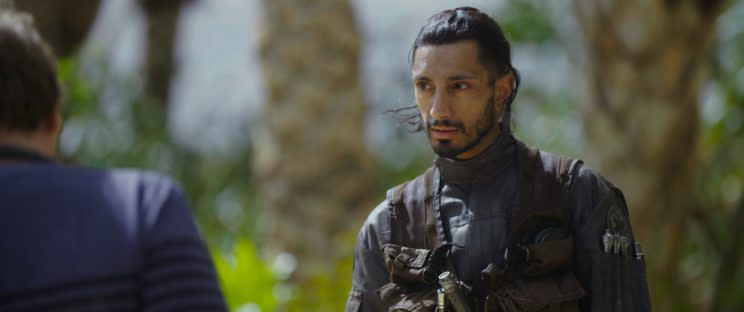 Rogue One: A Star Wars Story..Riz Ahmed (Bodhi Rook)Behind the Scenes on set during production. ..Ph: Footage Frame..© 2016 Lucasfilm Ltd. All Rights Reserved.