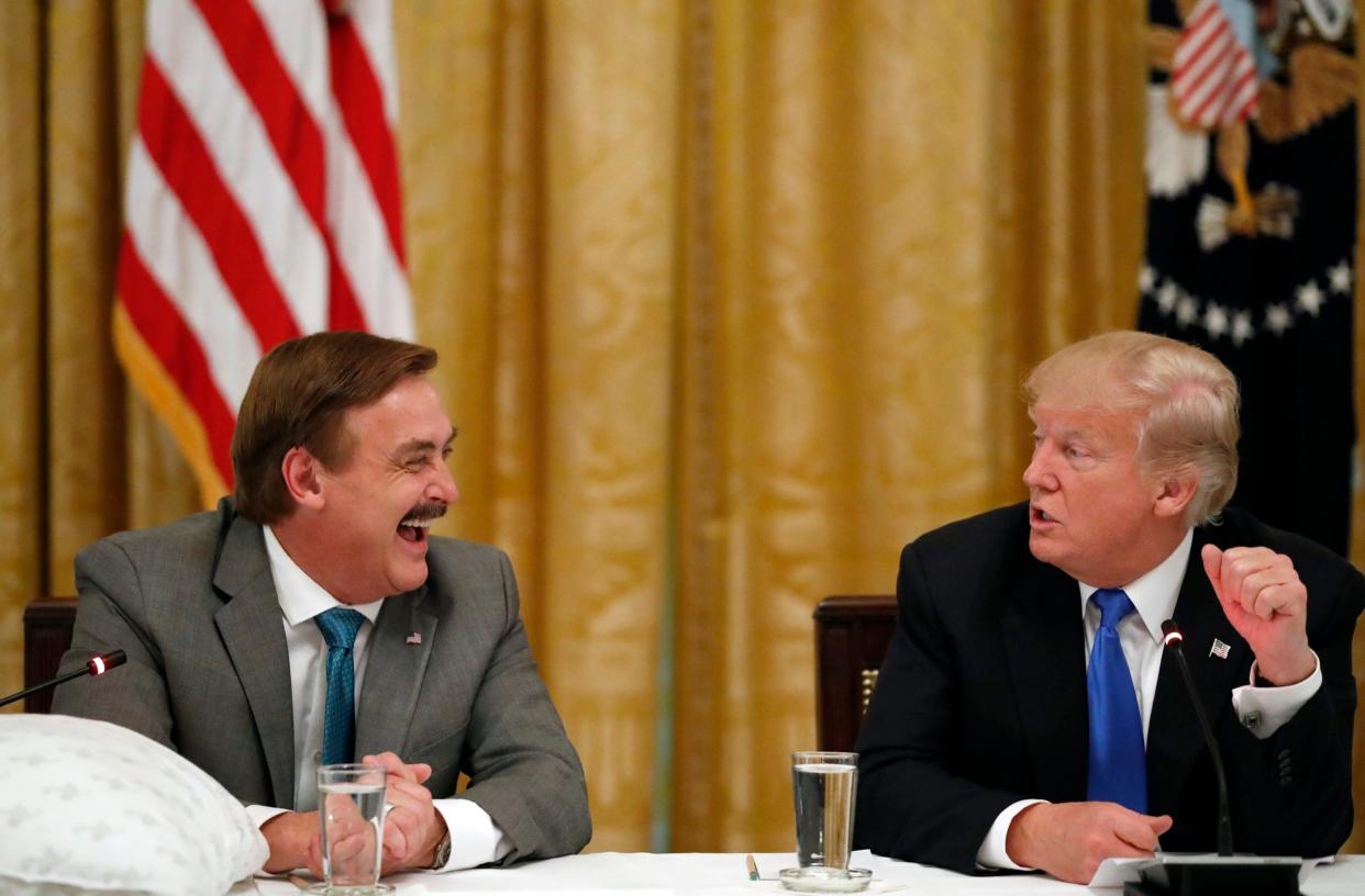 trump my pillow mike lindell
