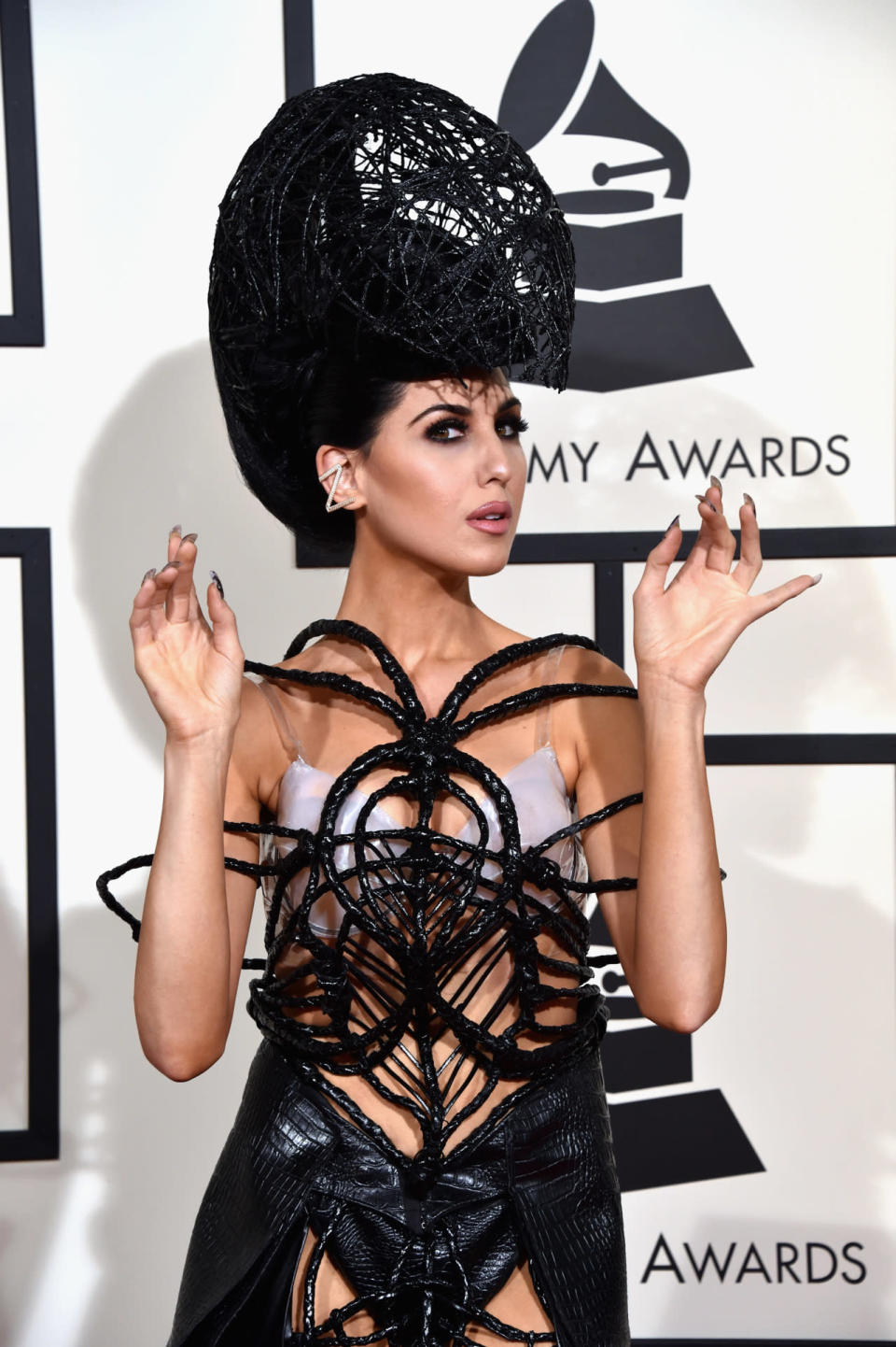 Z Lala at the 2016 Grammy Awards