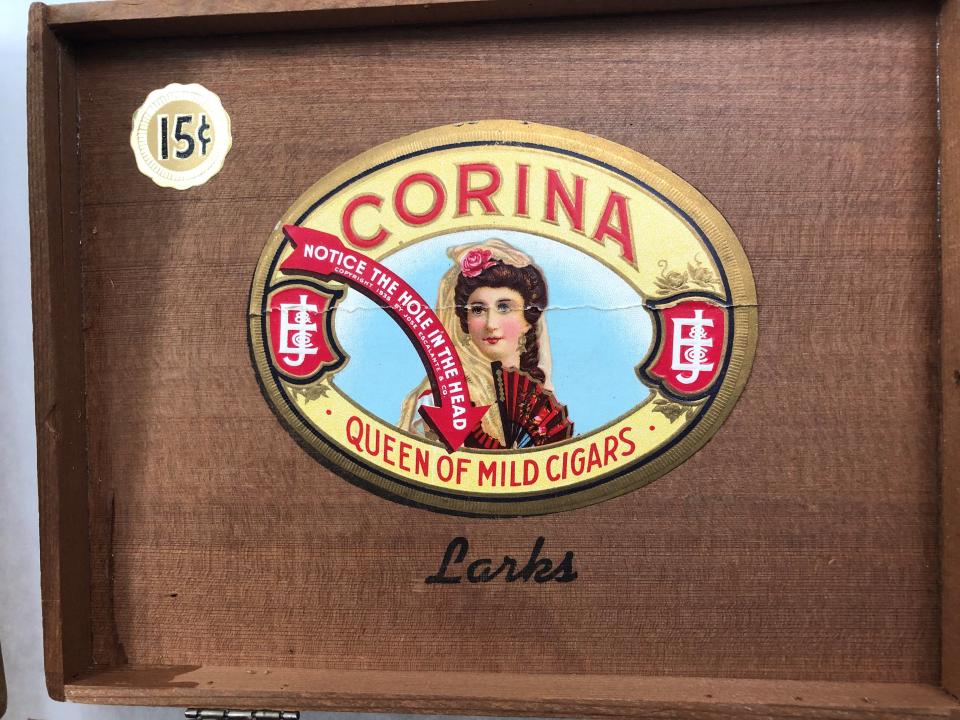 Unfortunately, fifteen cents won’t buy you much of a cigar these days, but you can still admire the box.