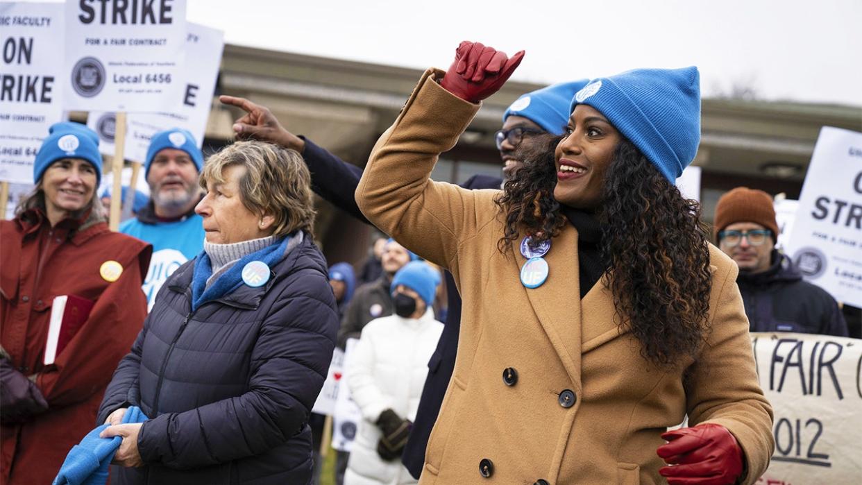 Chicago Teachers Union president