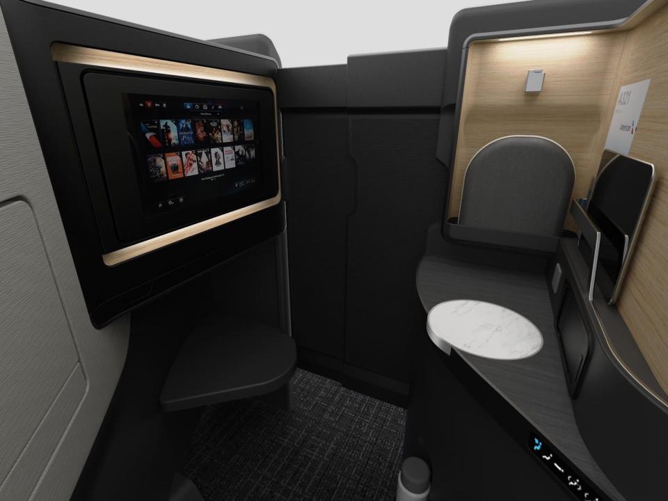 American Airlines' new Flagship Suite.