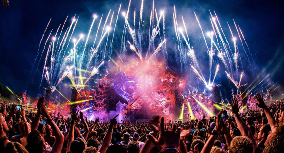 Two people have died on Saturday night while attending Defqon.1 in Sydney’s west. Source: Defqon.1 Australia 2018