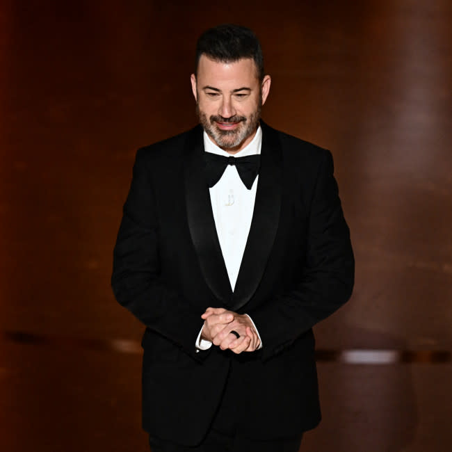 El presentador Jimmy Kimmel credit:Bang Showbiz