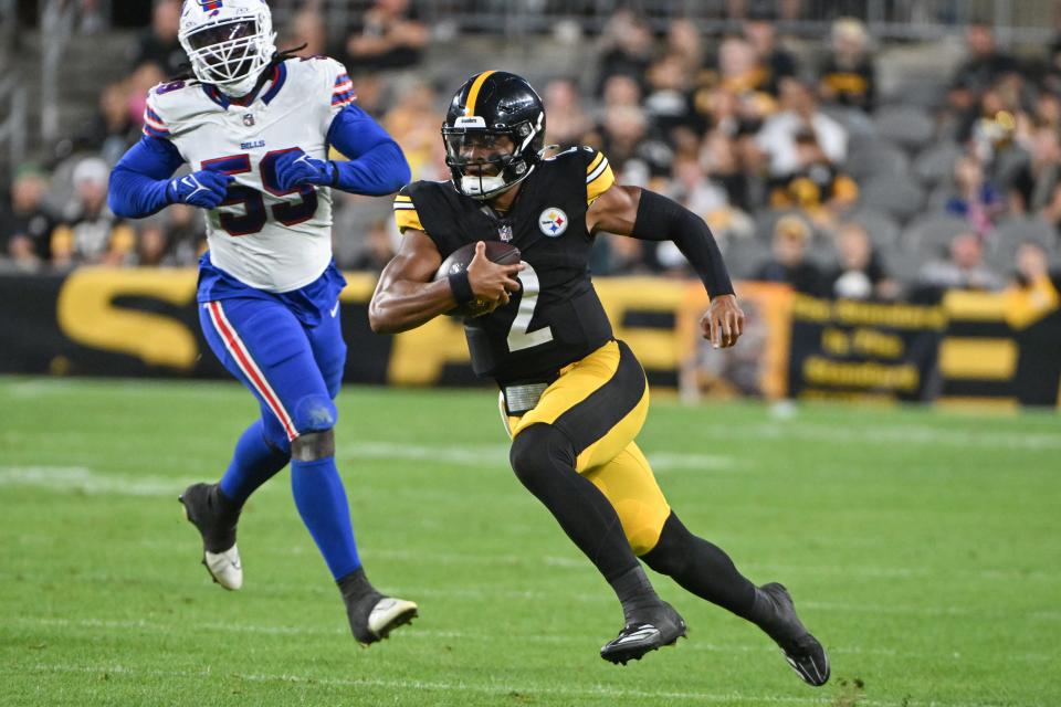 Best shots from Steelers preseason game vs. Bills Yahoo Sports