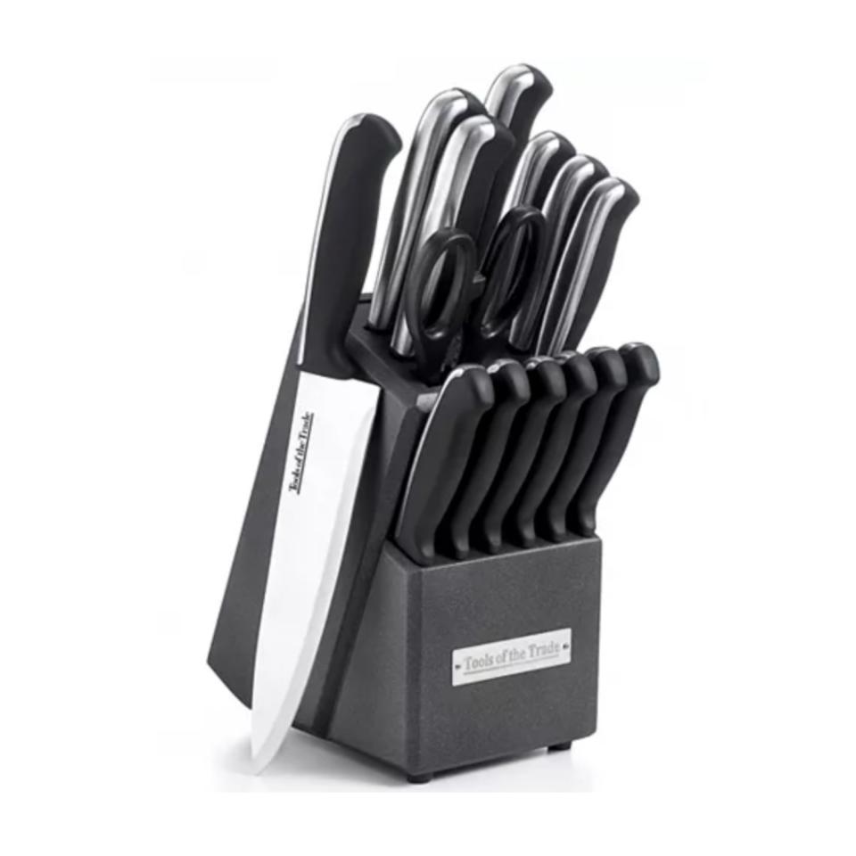Tools of the Trade 15-Pc. Cutlery Set. (Photo: Macy's)