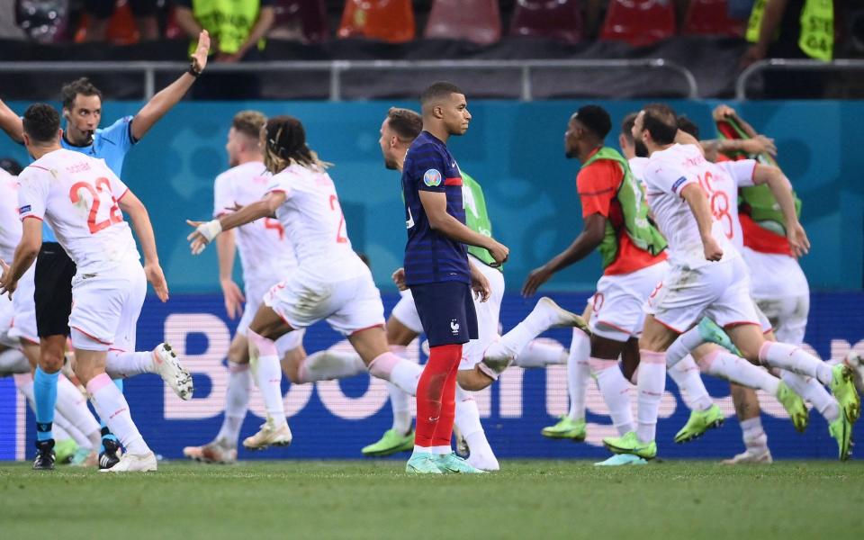 Mbappe's missed penalty sent France home - GETTY IMAGES