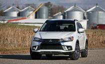 <p>Beyond its angular good looks, <a rel="nofollow noopener" href="https://www.caranddriver.com/mitsubishi/outlander-sport" target="_blank" data-ylk="slk:Mitsubishi's Outlander Sport;elm:context_link;itc:0;sec:content-canvas" class="link ">Mitsubishi's Outlander Sport</a> is a standard-issue small crossover that aspires to little beyond providing value. The base 148-hp 2.0-liter four-cylinder engine comes standard with a five-speed manual transmission-a rarity in this segment-and buyers can upgrade to a continuously variable automatic transmission and all-wheel drive. Need more power? The Mitsubishi offers a 168-hp 2.4-liter engine that comes solely with a CVT.</p>