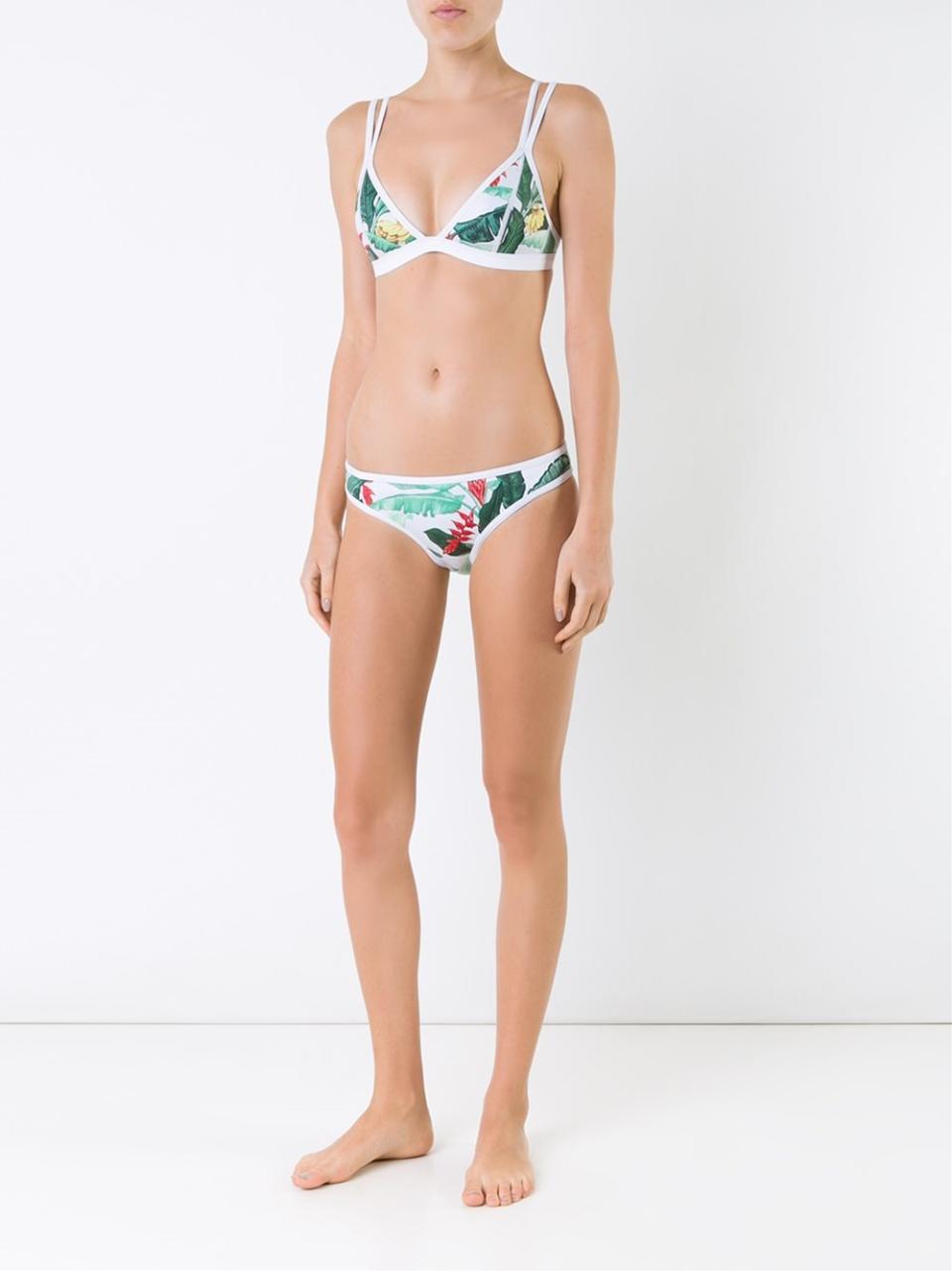 Duskii Oasis Fixed Tri Bikini Top