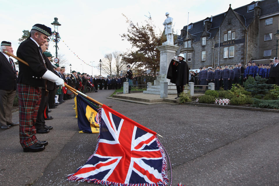 The UK Observes Remembrance Sunday