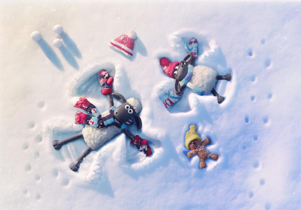 Shaun and friends have another adventure in "Shaun the Sheep: The Flight Before Christmas."