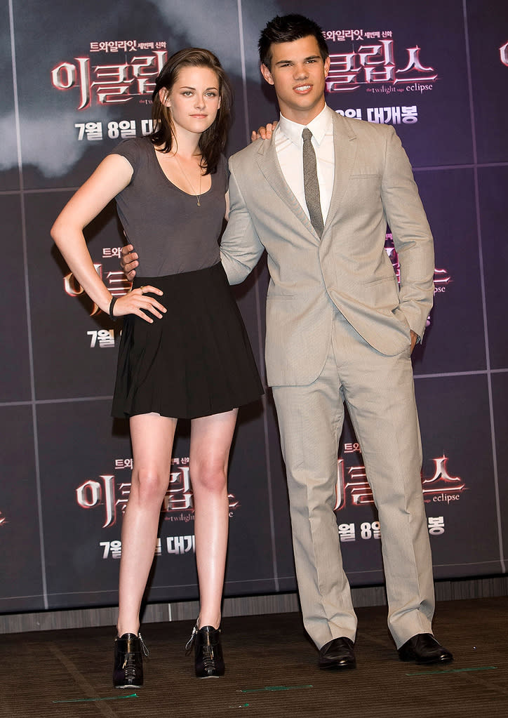 Twilight Saga Eclipse Korean Premiere 2010 Kristen Stewart Taylor Lautner