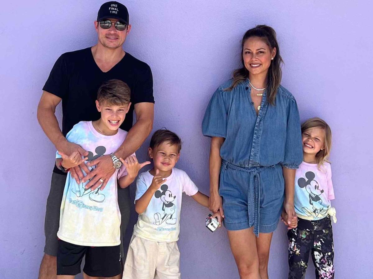 Vanessa Lachey Celebrates Nick Lachey on Father's Day with Three Kids