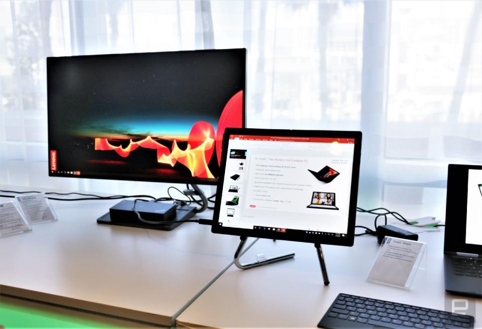 Lenovo ThinkPad X1 Fold hands-on at CES 2020