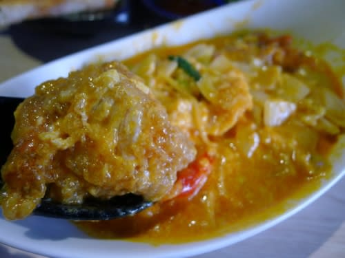台北泰式吃到飽　特別推薦 「泰式咖哩螃蟹」
