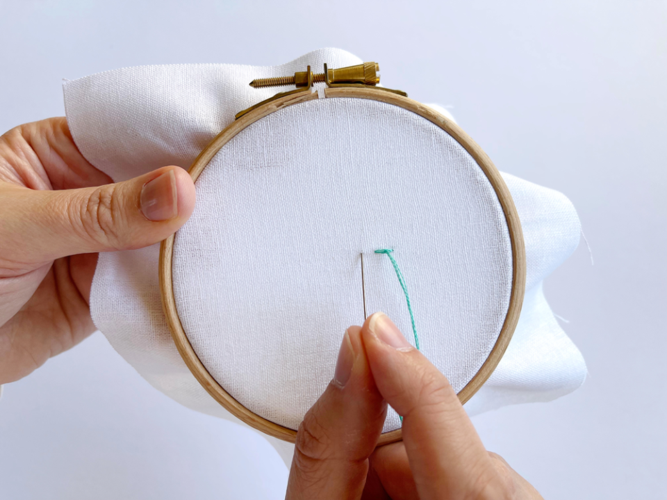 embroidery stitches split stitch