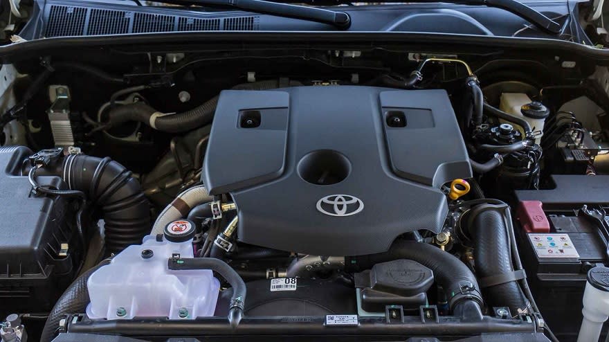 La Toyota SW4 tiene el motor de Hilux.