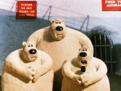 <b>Creature Comforts (1989)</b><br><br> The first Aardman film to win an Oscar. Created by Nick Park, it saw animated animals (originally talking about living in a zoo) with the voices of the real-life British public. The concept was used in a series of Electric ads, and a full TV series.