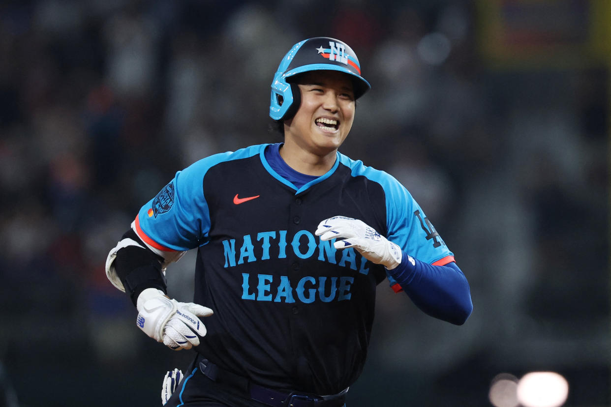 MLB AllStar Game Shohei Ohtani obliterates Tanner Houck splitter for