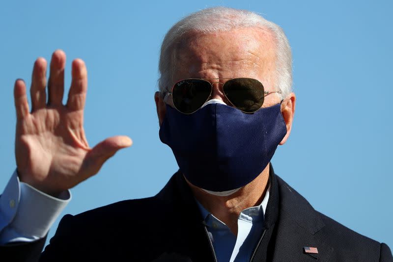 Democratic presidential candidate Joe Biden campaigns in North Carolina