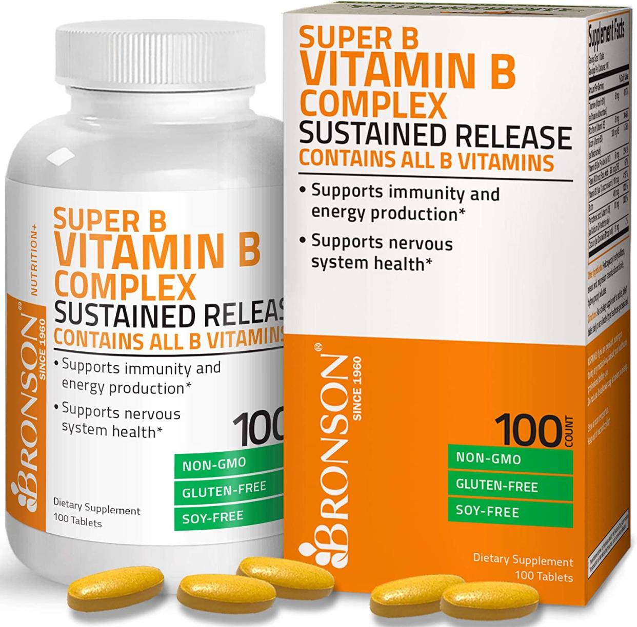 Bronson Super B Vitamin B Complex