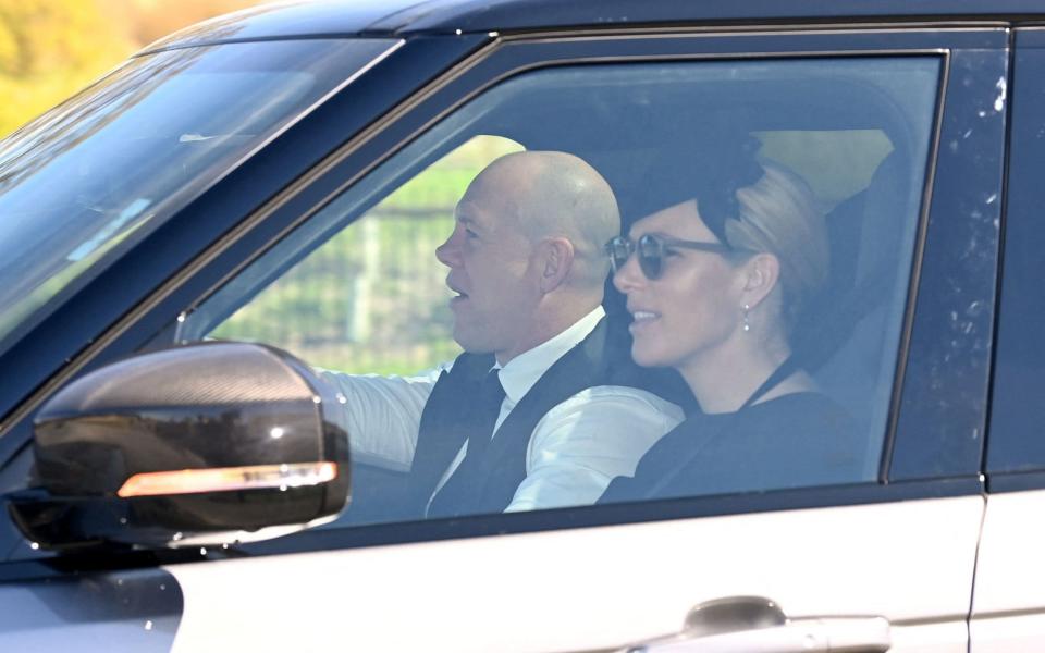 Mike Tindall and Zara Phillips - Glyn Kirk/AFP