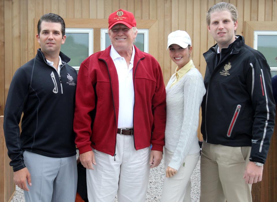 Trump family 2012