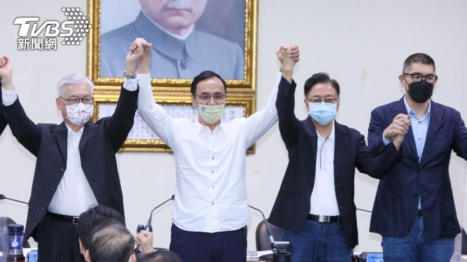 國民黨中央上月宣布徵召行政院前院長張善政參選桃園市長。（圖／TVBS）