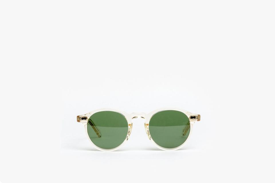 Moscot Almost Clear Frame Sunglasses