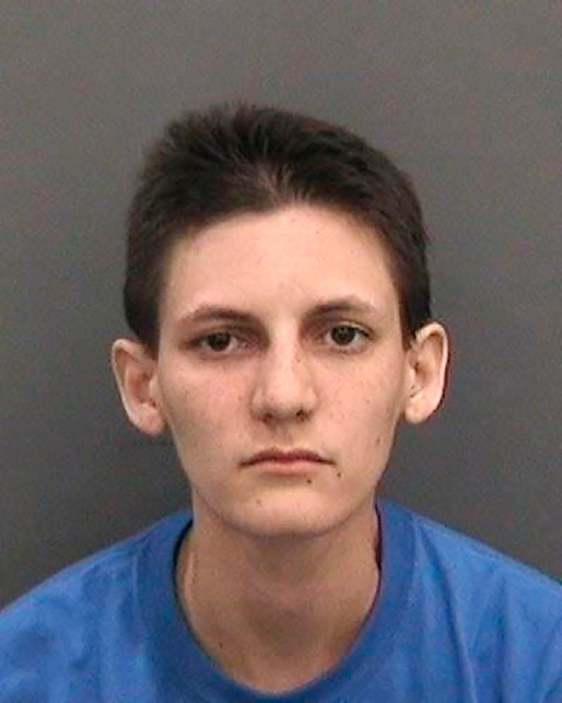 Michelle Louise Kolts, 27, has been charged with 24 counts of making a destructive device with the intent to do bodily harm or property damage.