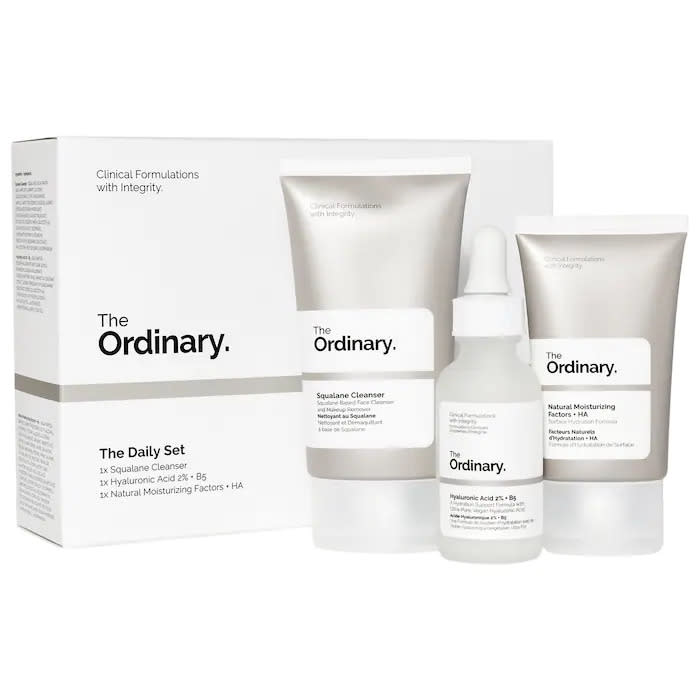 The Ordinary The Daily Set. Image via Sephora.