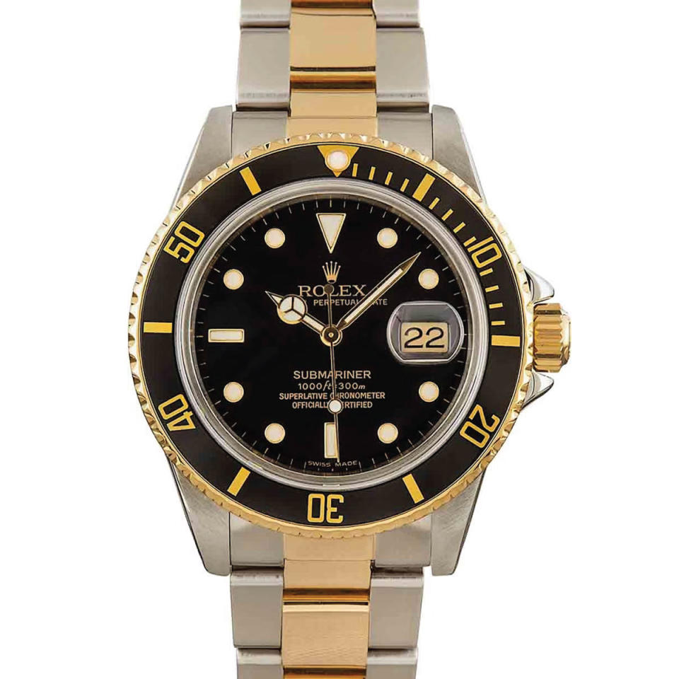 Rolex 16803 two-tone Submariner.