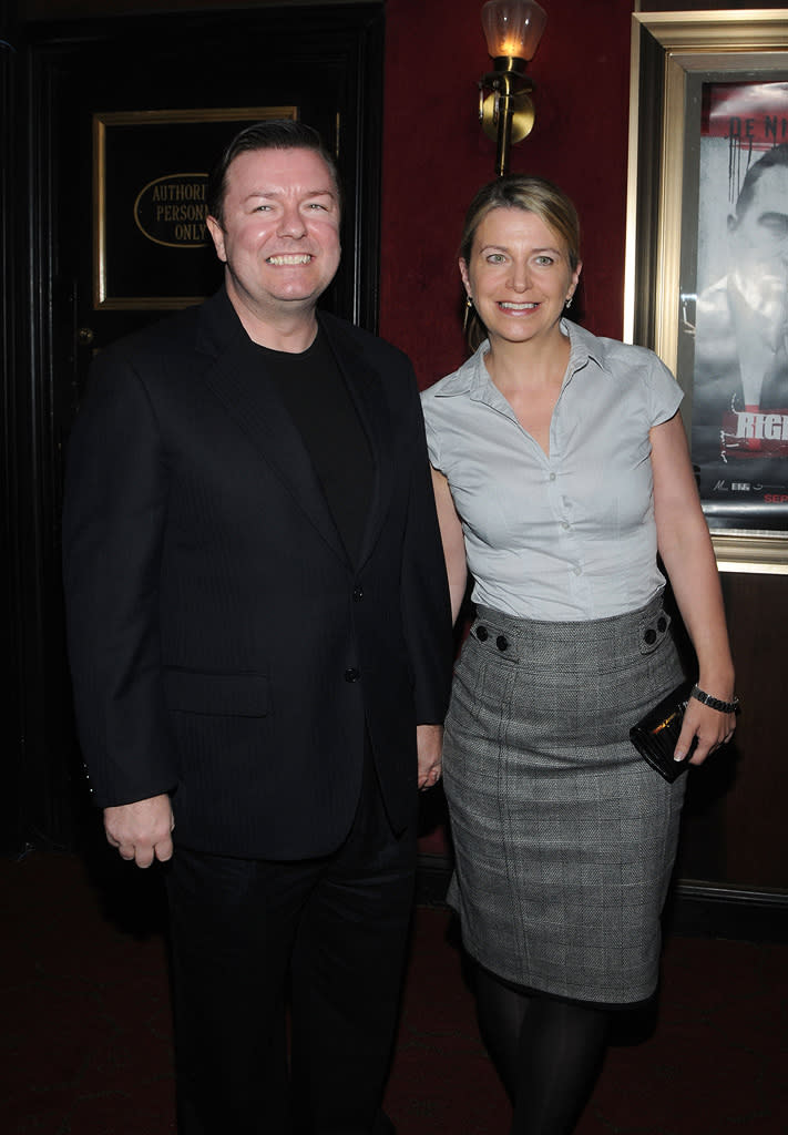 Righteous Kill NY Premiere 2008 Ricky Gervais