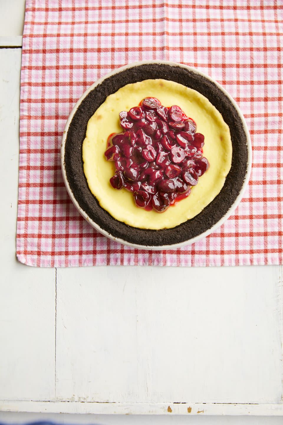 Cherry-Topped Cheesecake