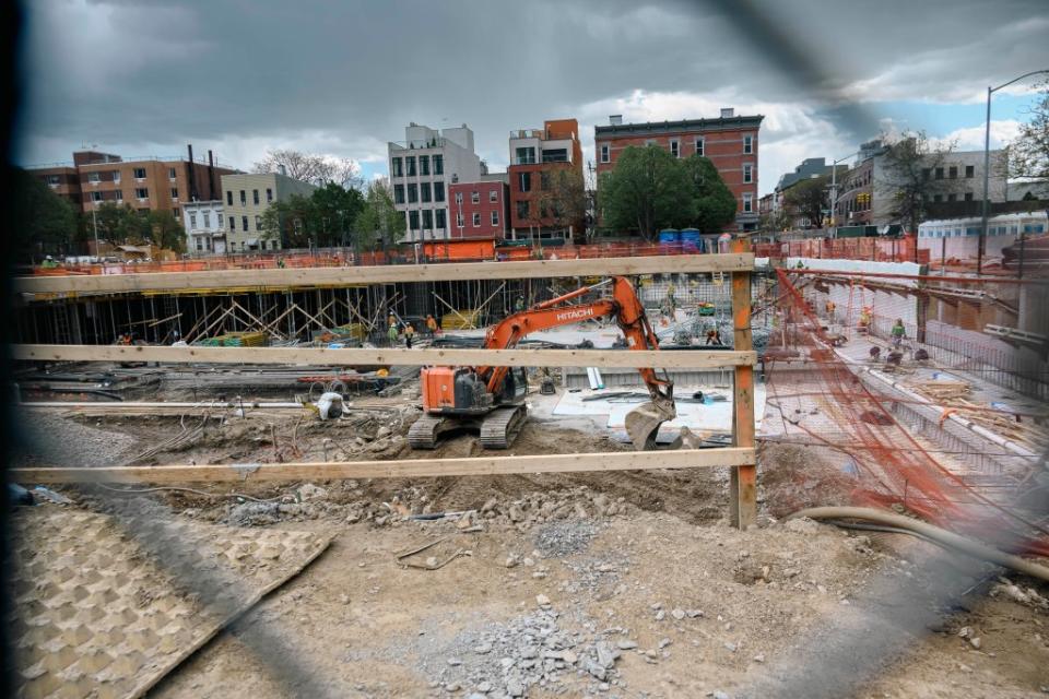 The old factory has already been demolished. Stefano Giovannini