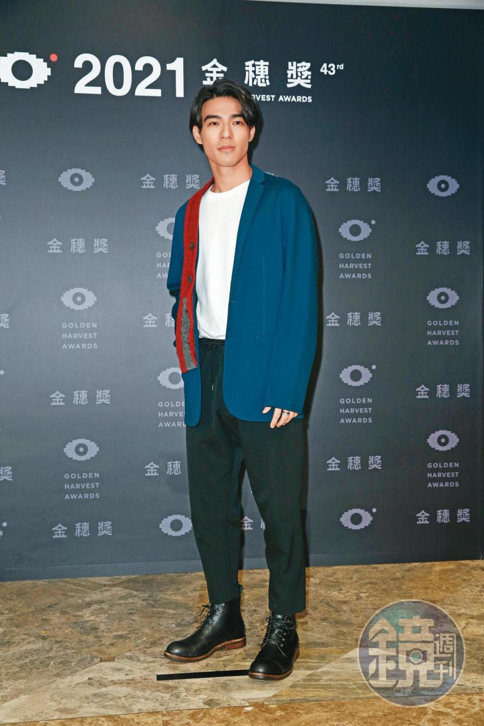 陳昊森去年曾受邀出席金穗獎頒獎典禮。