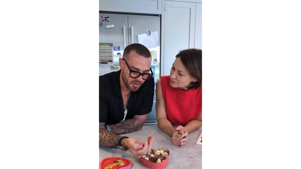 Matt and Emma in their kitchen