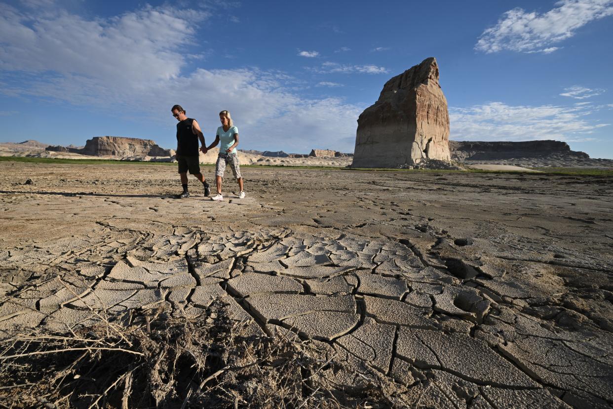 The Lake Powell Wahweap Bay area