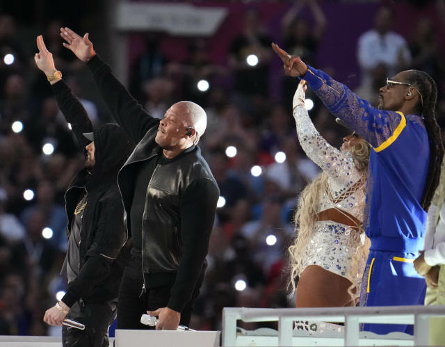 In pictures: Super Bowl 56 halftime show