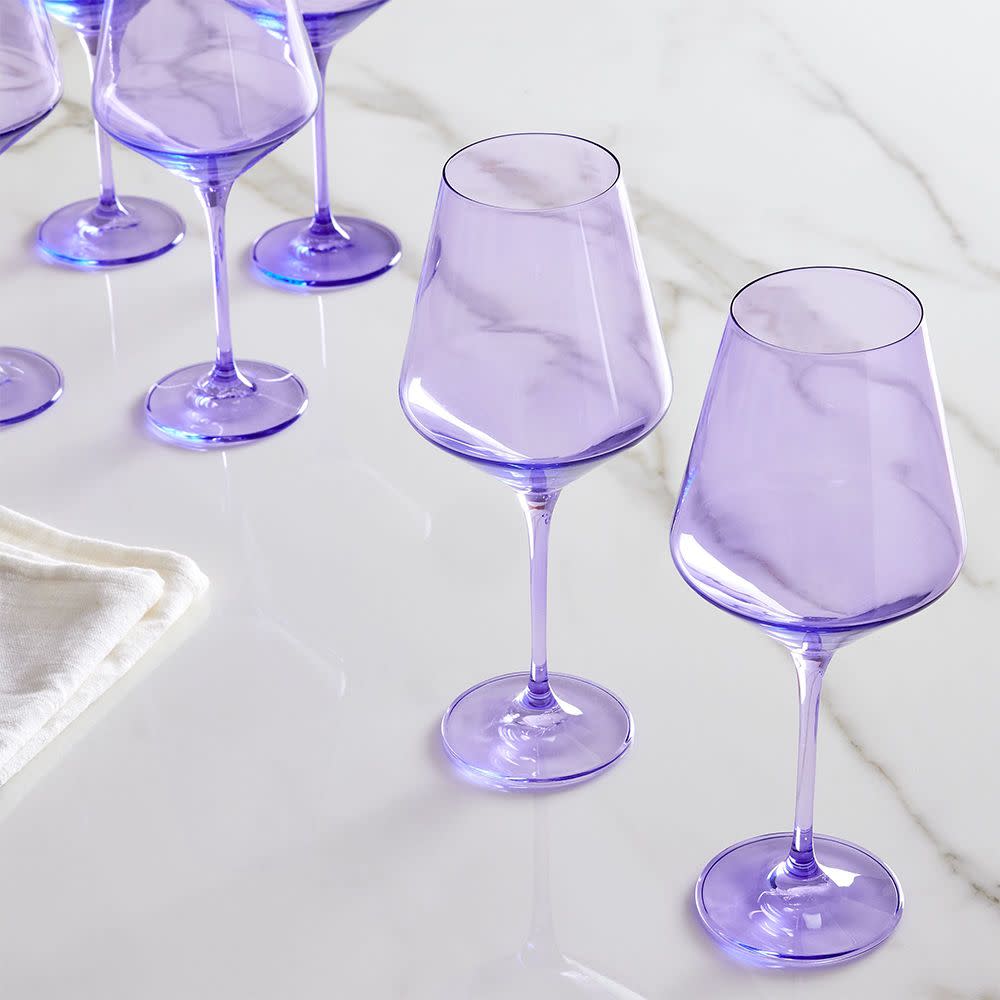 <p><a href="https://go.redirectingat.com?id=74968X1596630&url=https%3A%2F%2Fwww.westelm.com%2Fproducts%2Flcl-estelle-colored-glass-stemware-d9579&sref=https%3A%2F%2Fwww.elle.com%2Ffashion%2Fshopping%2Fg44390498%2Fbest-40th-birthday-gift-ideas%2F" rel="nofollow noopener" target="_blank" data-ylk="slk:Shop Now;elm:context_link;itc:0;sec:content-canvas" class="link rapid-noclick-resp">Shop Now</a></p><p>Stemmed Wine Glass Set</p><p>westelm.com</p><p>$185.00</p>