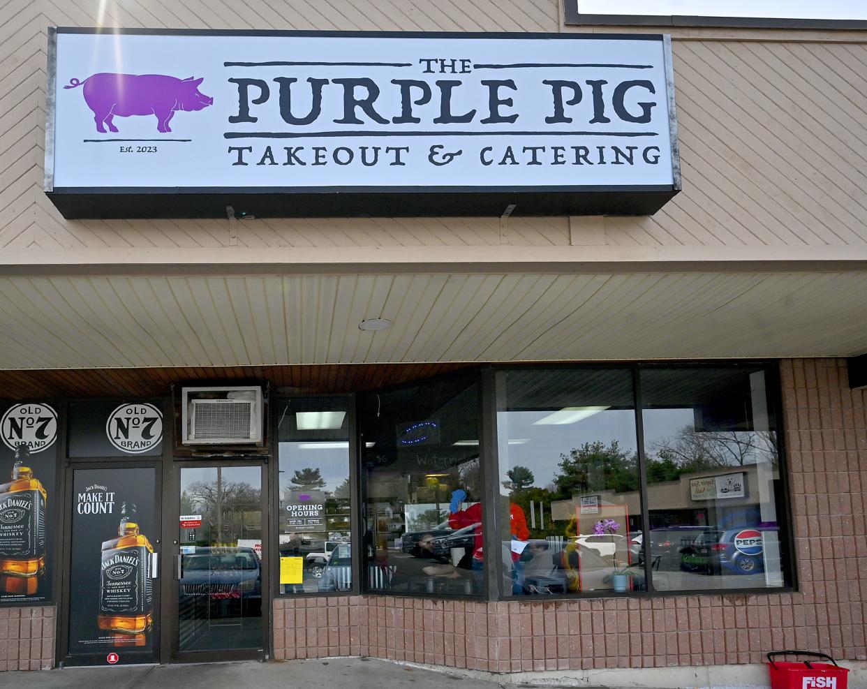 The Purple Pig opened in mid-February in the Twin Boro Crossing Plaza in Marlborough.