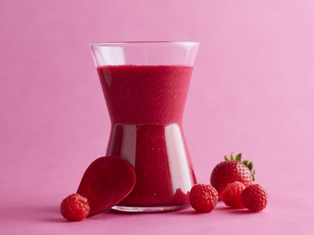 February: Red Berry-and-Beet Smoothie