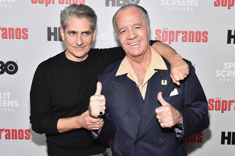 Michael Imperioli and Tony Sirico