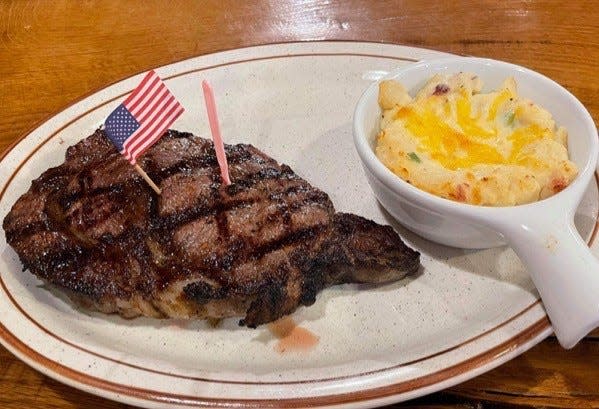 Marshall Steakhouse is, of course, known for its many cuts of steaks.