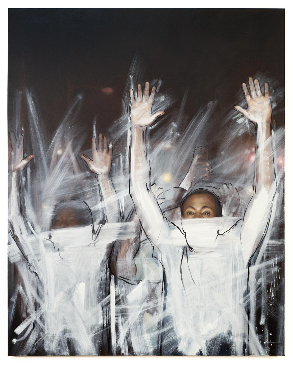 Painting by Titus Kaphar for TIME