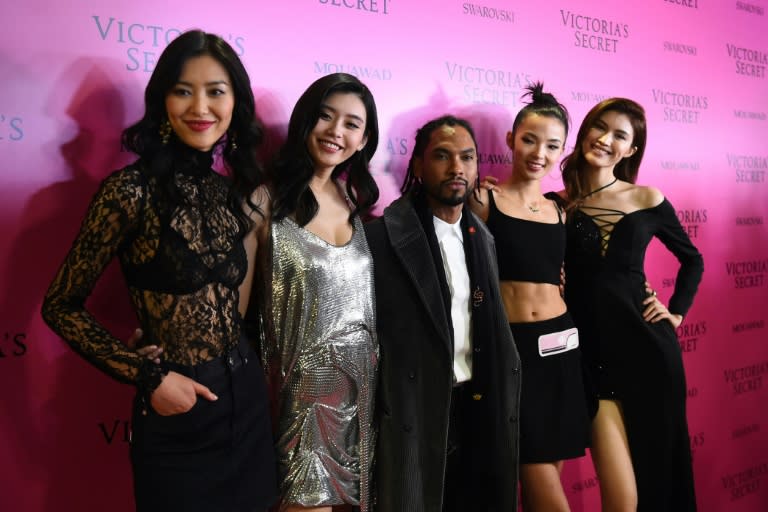 As part of its China charm offensive Victoria's Secret selected a record seven Chinese women to be among the 55 models