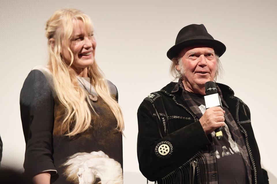 AUSTIN, TX - MARCH 15: Daryl Hannah and Neil Young attend the "Paradox" Premiere 2018 SXSW Conference and Festivals at Paramount Theatre on March 15, 2018 in Austin, Texas. (Photo by Matt Winkelmeyer/Getty Images for SXSW)