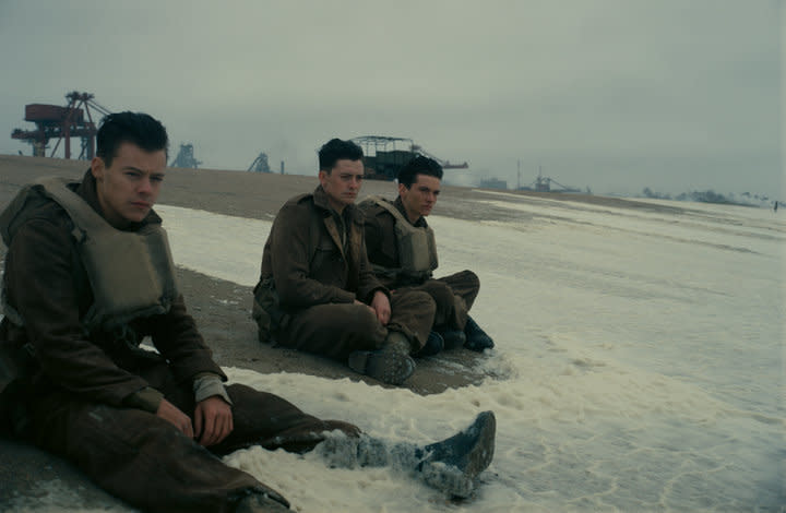 Harry Styles in "Dunkirk." (Photo: Warner Bros)